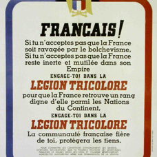 B AFFICHE7    2e Partie L'OCCUPATION MOUVEMENTS COLLABORATIONNISTES.tif