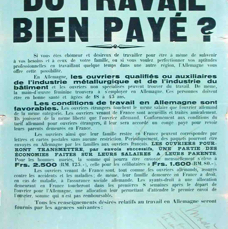 B AFFICHE19  2e Partie L'OCCUPATION RECRUTEMENT POUR LE TRAVAIL EN ALLEMAGNE.tif