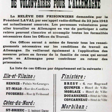 B AFFICHE6  2e Partie L'OCCUPATION RECRUTEMENT POUR LE TRAVAIL EN ALLEMAGNE.tif