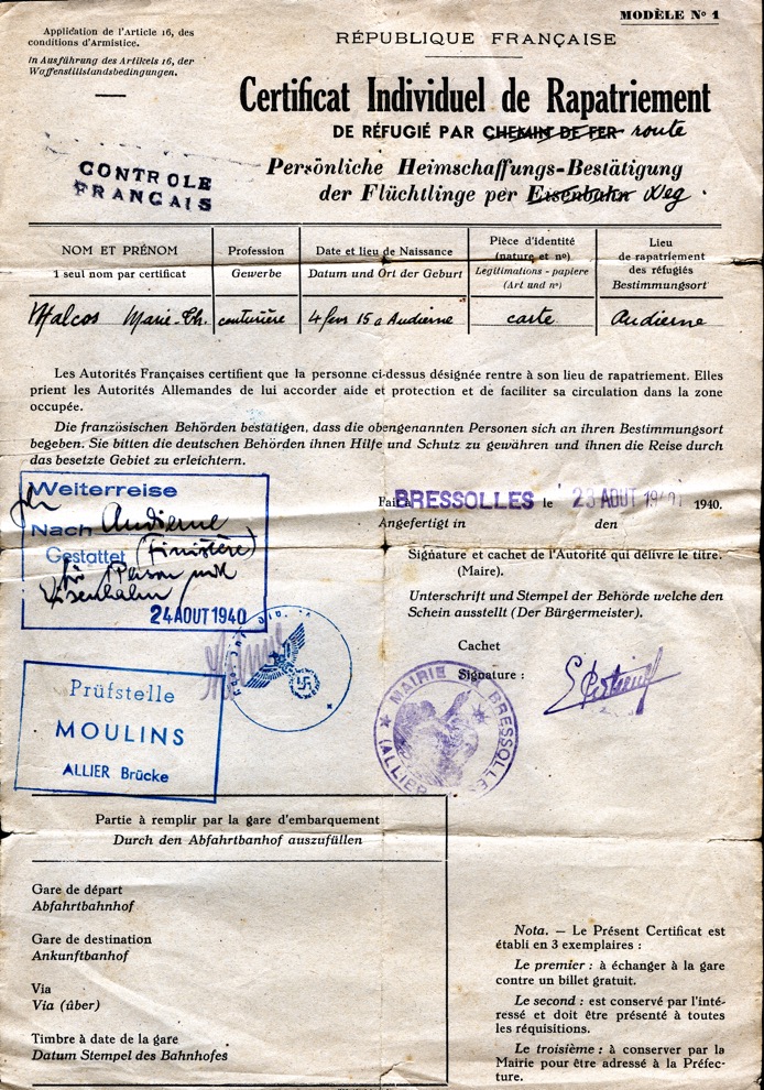 CERTIFICAT INDIVIDUEL DE RAPATRIEMENT 1940.tif